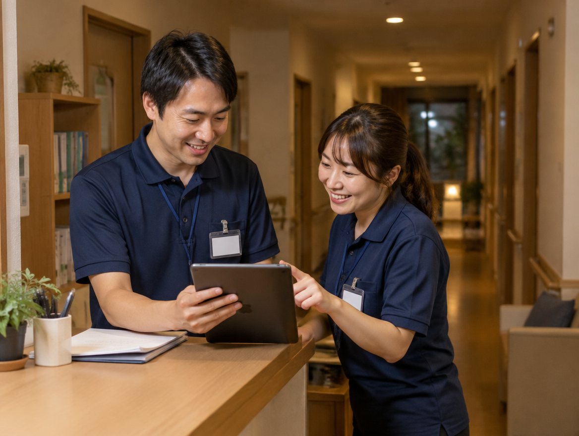 スタッフ同士の連携（イメージ）